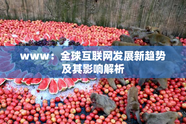 www：全球互联网发展新趋势及其影响解析