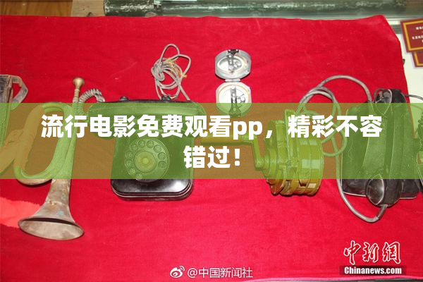 流行电影免费观看pp，精彩不容错过！