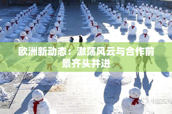 欧洲新动态：激荡风云与合作前景齐头并进