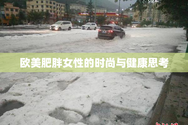 欧美肥胖女性的时尚与健康思考