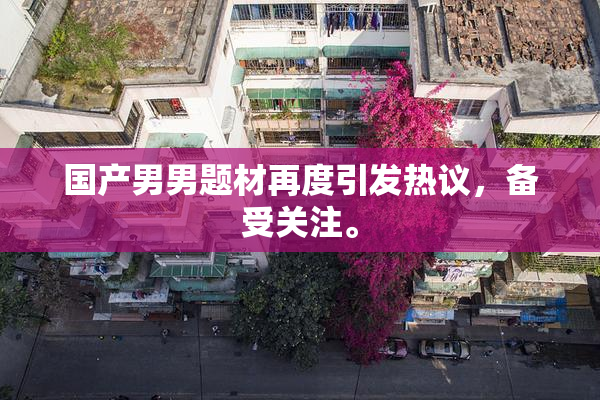 国产男男题材再度引发热议，备受关注。