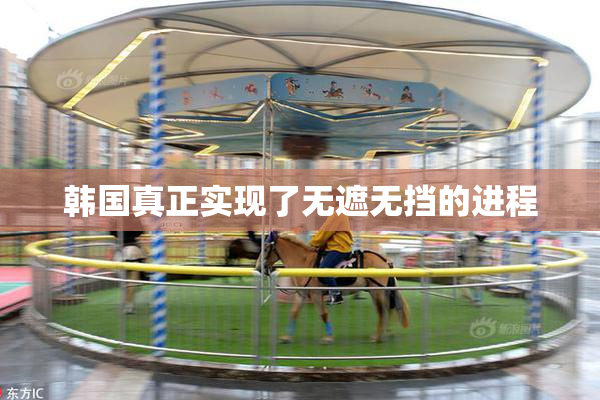 韩国真正实现了无遮无挡的进程