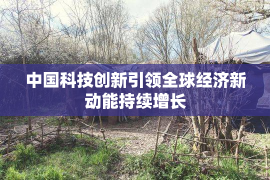 中国科技创新引领全球经济新动能持续增长
