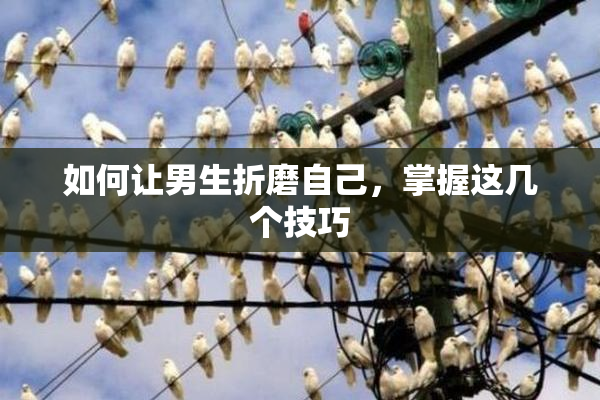如何让男生折磨自己，掌握这几个技巧