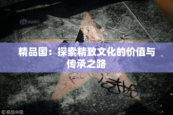 精品国：探索精致文化的价值与传承之路