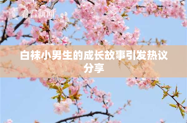 白袜小男生的成长故事引发热议分享
