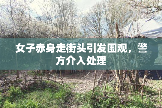 女子赤身走街头引发围观，警方介入处理