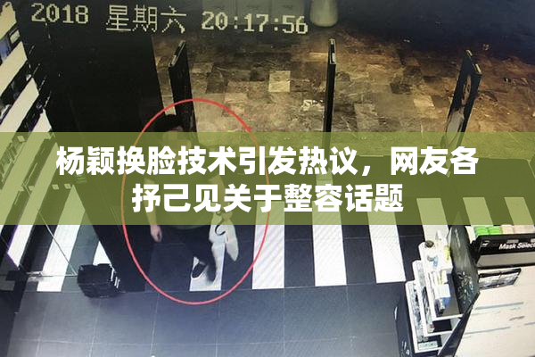 杨颖换脸技术引发热议，网友各抒己见关于整容话题