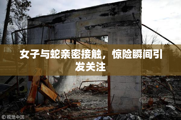 女子与蛇亲密接触，惊险瞬间引发关注