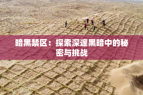 暗黑禁区：探索深邃黑暗中的秘密与挑战