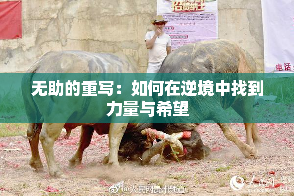 无助的重写：如何在逆境中找到力量与希望