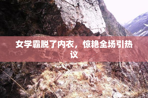 女学霸脱了内衣，惊艳全场引热议