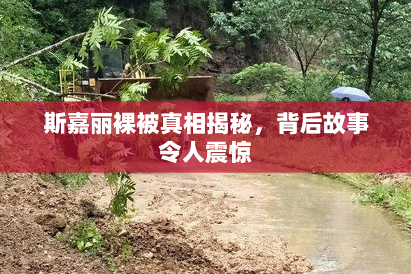 斯嘉丽裸被真相揭秘，背后故事令人震惊