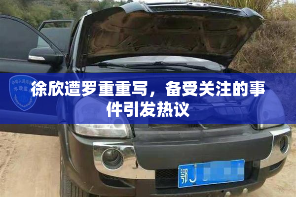 徐欣遭罗重重写，备受关注的事件引发热议