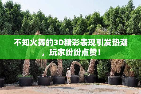 不知火舞的3D精彩表现引发热潮，玩家纷纷点赞！