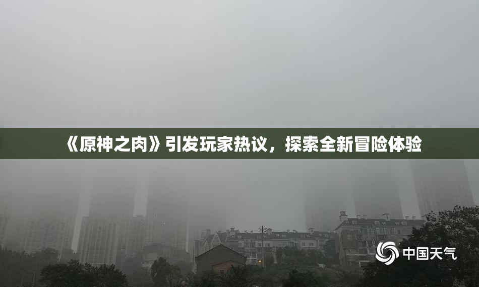 《原神之肉》引发玩家热议，探索全新冒险体验