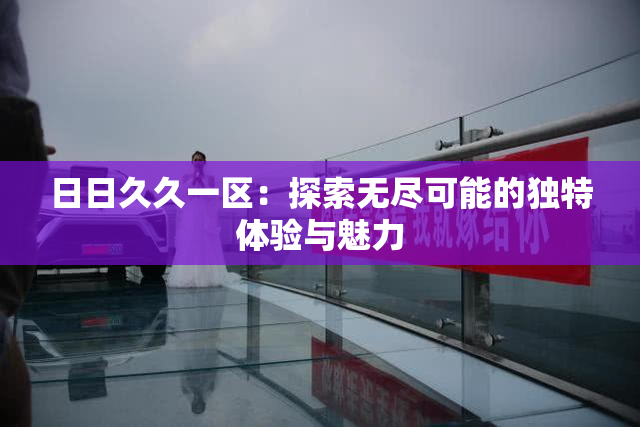 日日久久一区：探索无尽可能的独特体验与魅力
