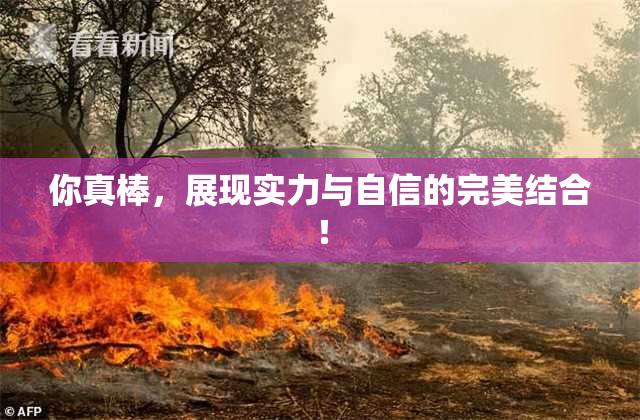 你真棒，展现实力与自信的完美结合！