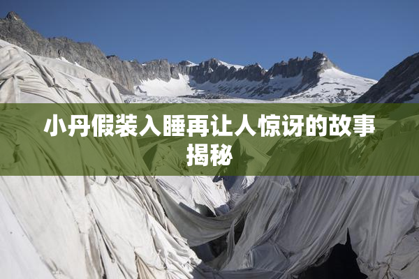 小丹假装入睡再让人惊讶的故事揭秘