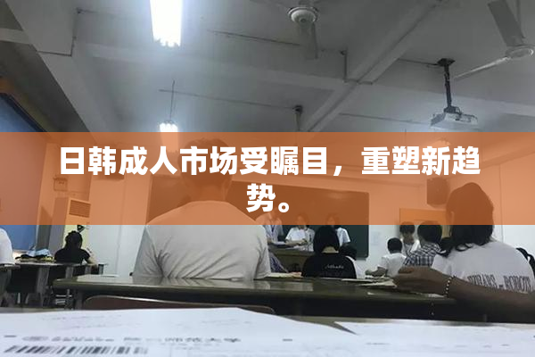 日韩成人市场受瞩目，重塑新趋势。