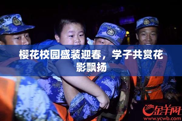樱花校园盛装迎春，学子共赏花影飘扬