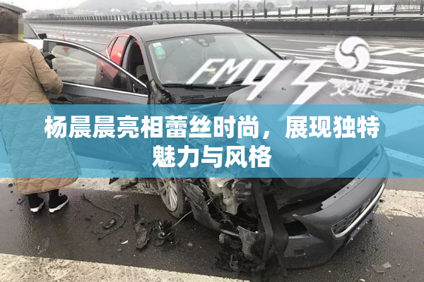 杨晨晨亮相蕾丝时尚，展现独特魅力与风格