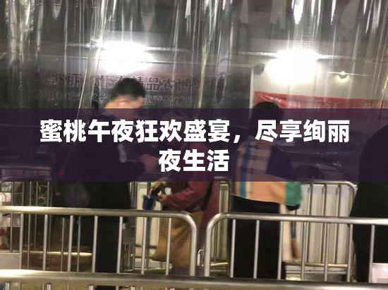 蜜桃午夜狂欢盛宴，尽享绚丽夜生活