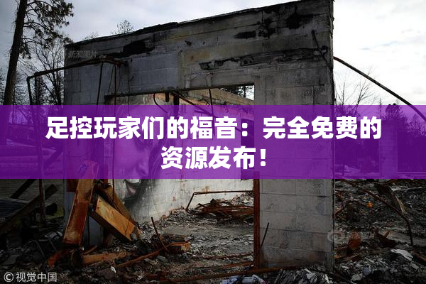 足控玩家们的福音：完全免费的资源发布！