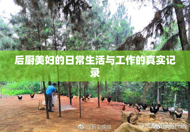 后厨美妇的日常生活与工作的真实记录