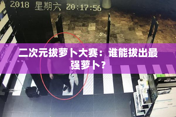 二次元拔萝卜大赛：谁能拔出最强萝卜？