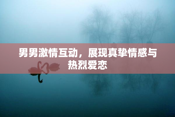 男男激情互动，展现真挚情感与热烈爱恋