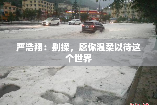 严浩翔：别揉，愿你温柔以待这个世界