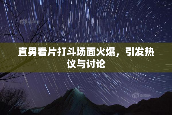 直男看片打斗场面火爆，引发热议与讨论