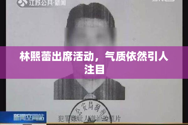 林熙蕾出席活动，气质依然引人注目