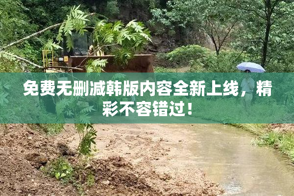 免费无删减韩版内容全新上线，精彩不容错过！