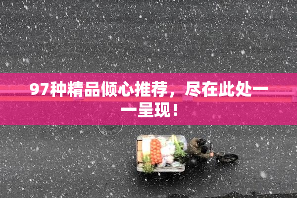 97种精品倾心推荐，尽在此处一一呈现！