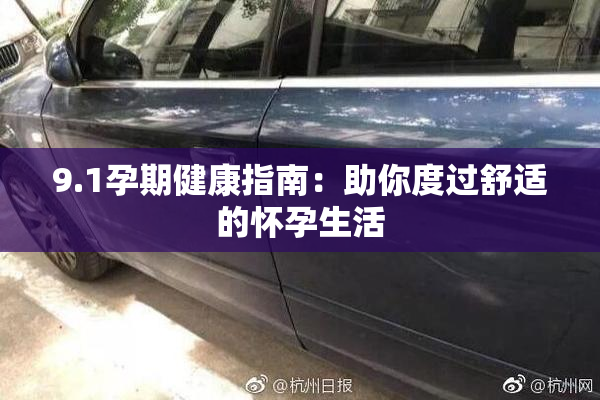 9.1孕期健康指南：助你度过舒适的怀孕生活