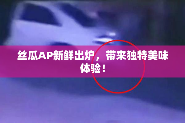 丝瓜AP新鲜出炉，带来独特美味体验！