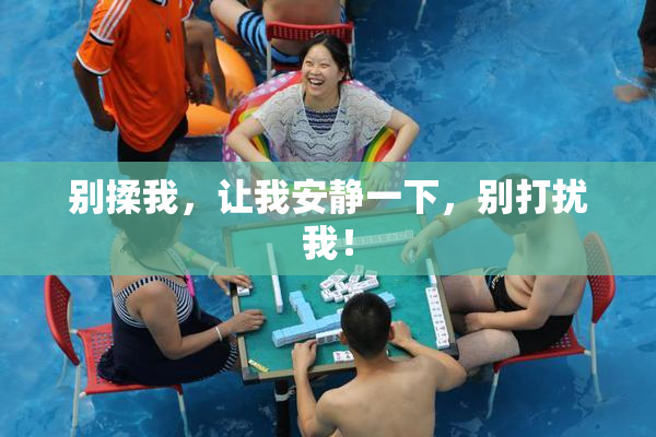 别揉我，让我安静一下，别打扰我！
