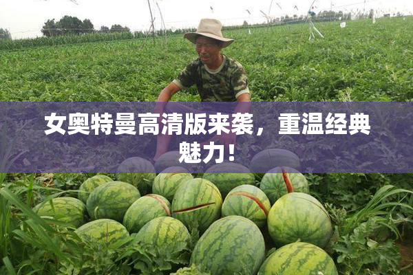 女奥特曼高清版来袭，重温经典魅力！