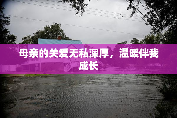母亲的关爱无私深厚，温暖伴我成长