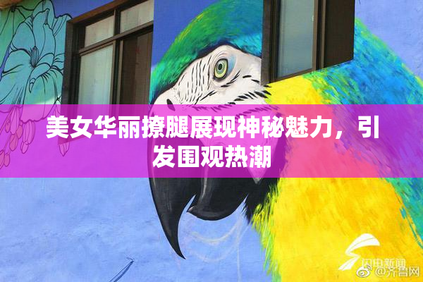 美女华丽撩腿展现神秘魅力，引发围观热潮