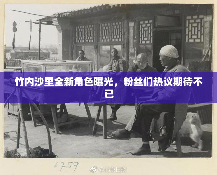 竹内沙里全新角色曝光，粉丝们热议期待不已