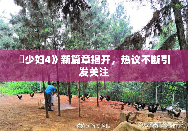 巜少妇4》新篇章揭开，热议不断引发关注