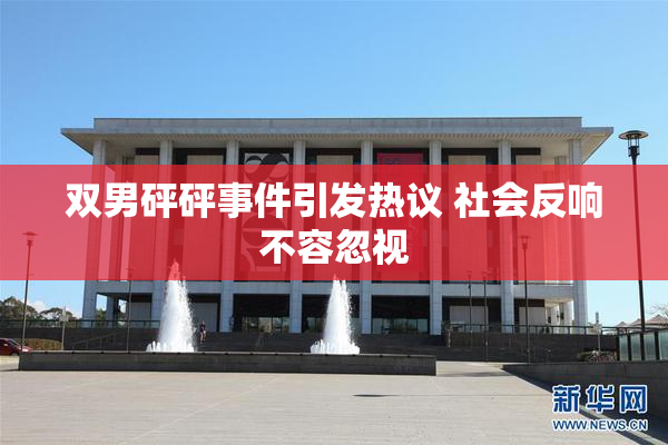 双男砰砰事件引发热议 社会反响不容忽视