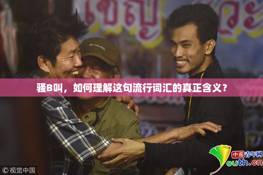 骚B叫，如何理解这句流行词汇的真正含义？