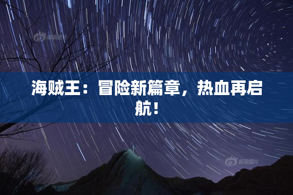 海贼王：冒险新篇章，热血再启航！