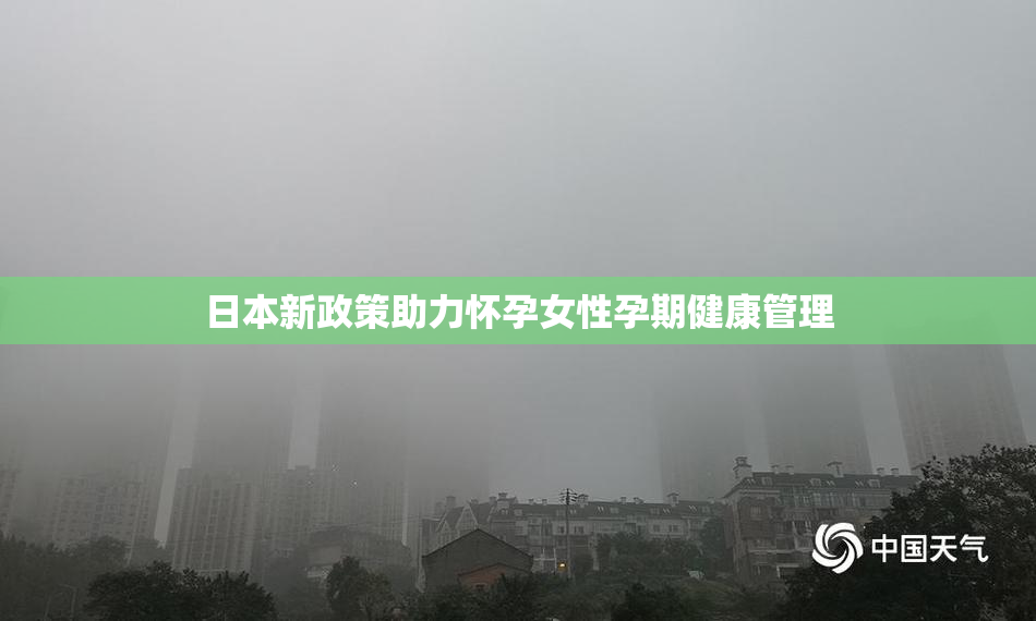 日本新政策助力怀孕女性孕期健康管理