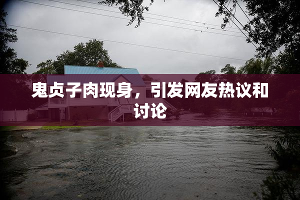 鬼贞子肉现身，引发网友热议和讨论