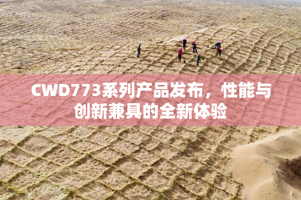 CWD773系列产品发布，性能与创新兼具的全新体验